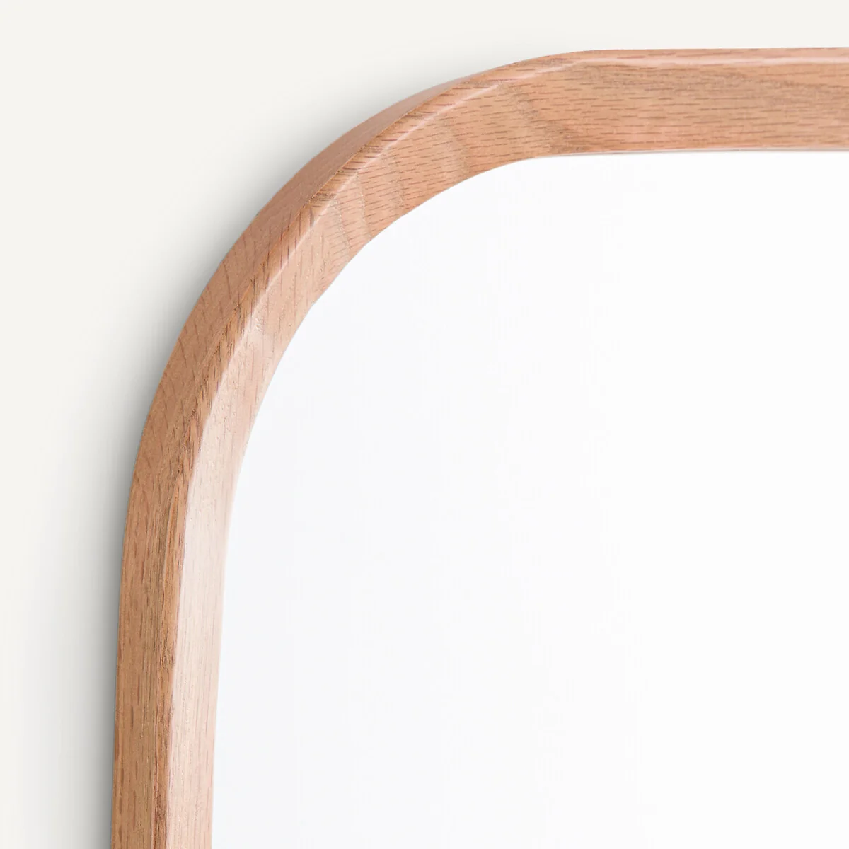 Orion 180cm High Solid Oak Rectangular Mirror – image 6