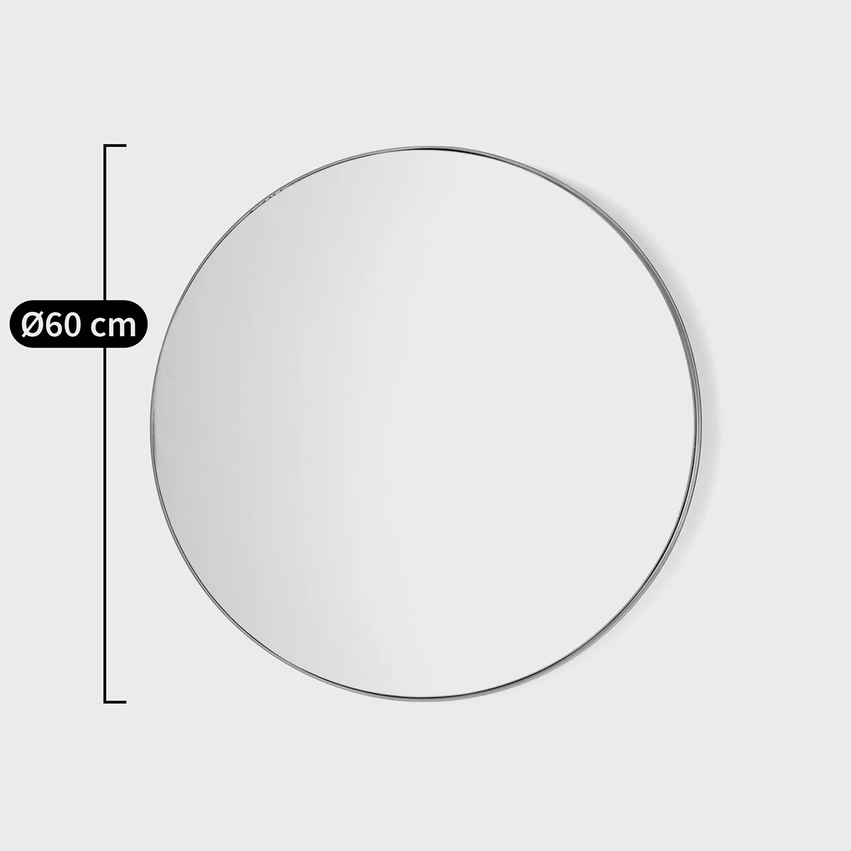 Iodus 60cm Diameter Round Metal Mirror – image 5