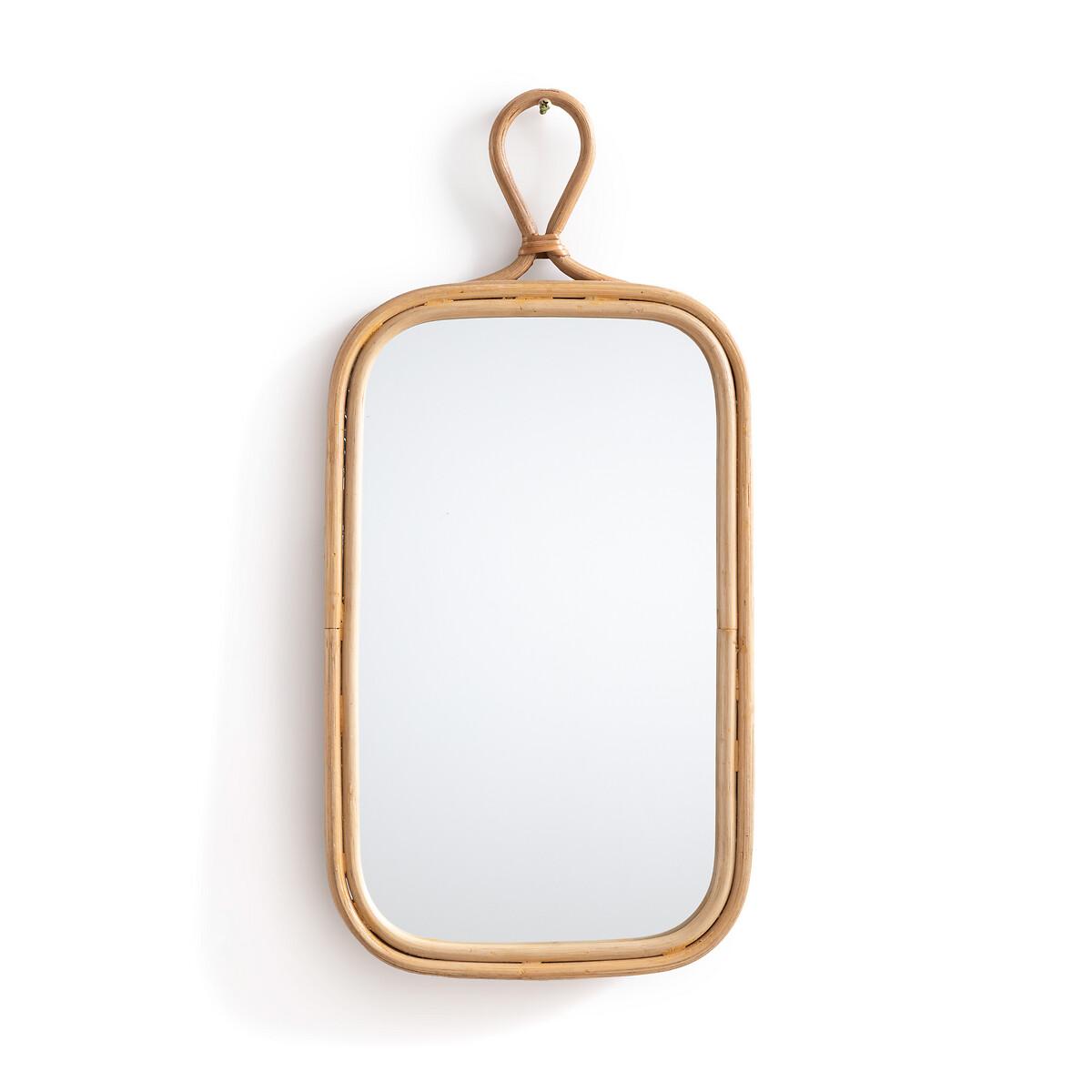 Nogu 25 x 53cm Rattan Rectangular Mirror – image 2
