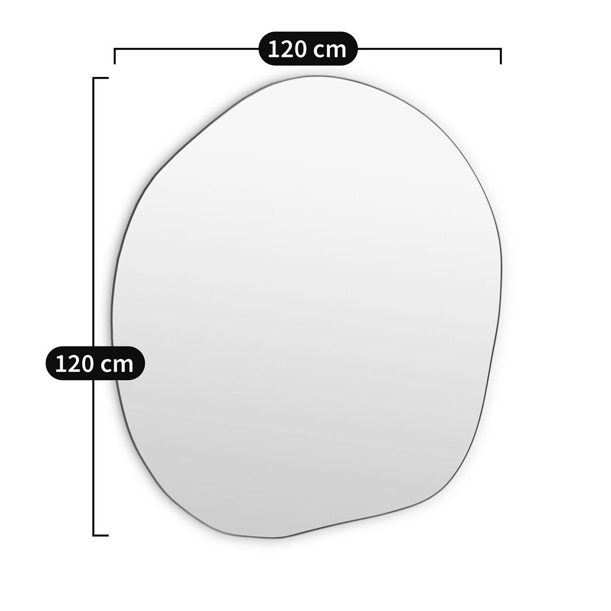 Ornica 120 x 120cm Organic Shaped Mirror – image 8