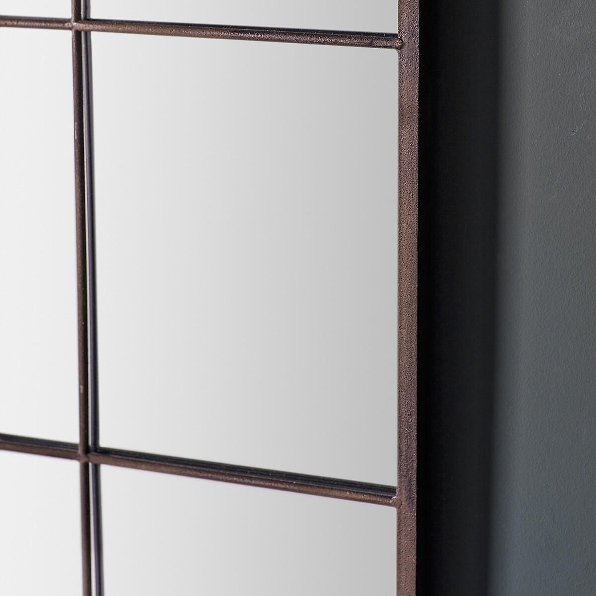 61 x 127cm Window Style Metal Mirror – image 3
