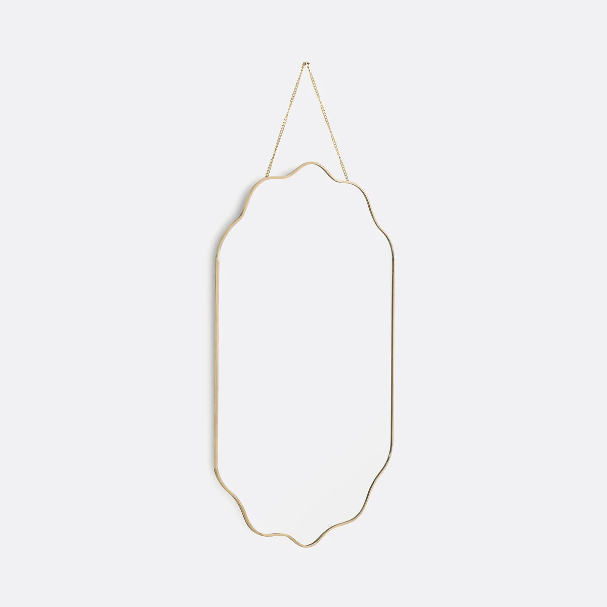 Uyova 35 x 55cm Brass Mirror – image 5