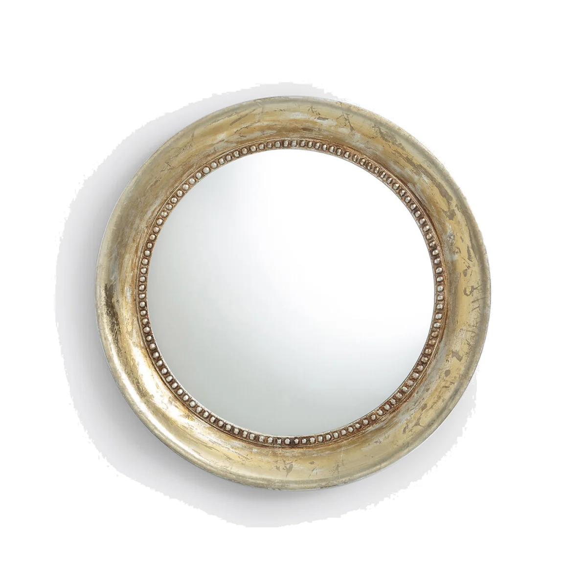 Afsan Round Solid Mango Wood Mirror, Diameter 60cm – image 1
