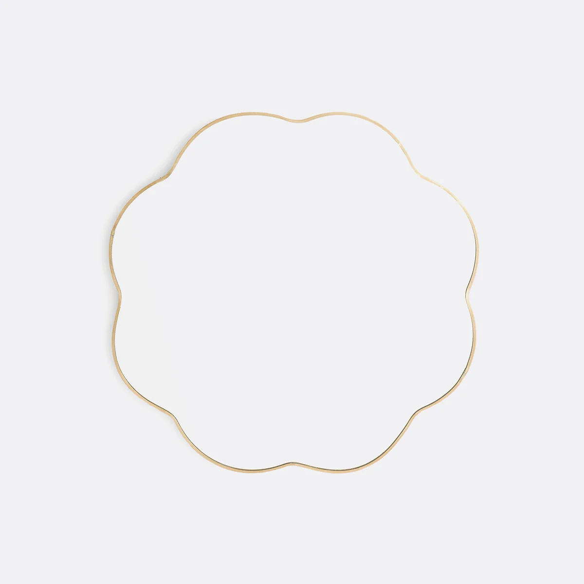 Uyova 50cm Diameter Brass Mirror – image 3