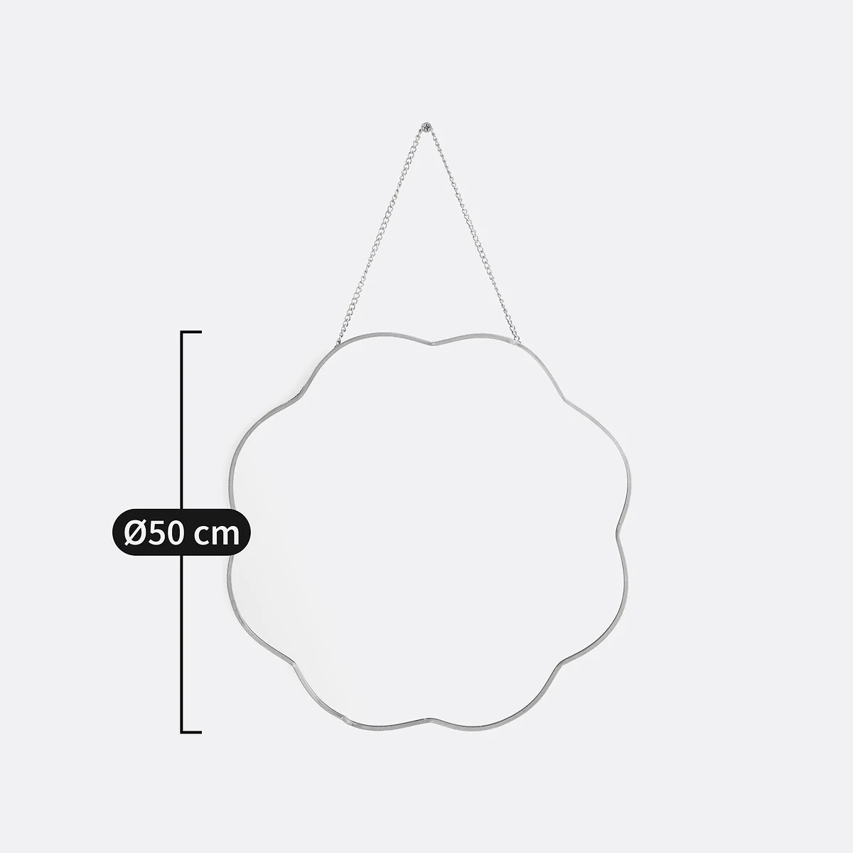 Uyova 50cm Diameter Brass Mirror – image 6