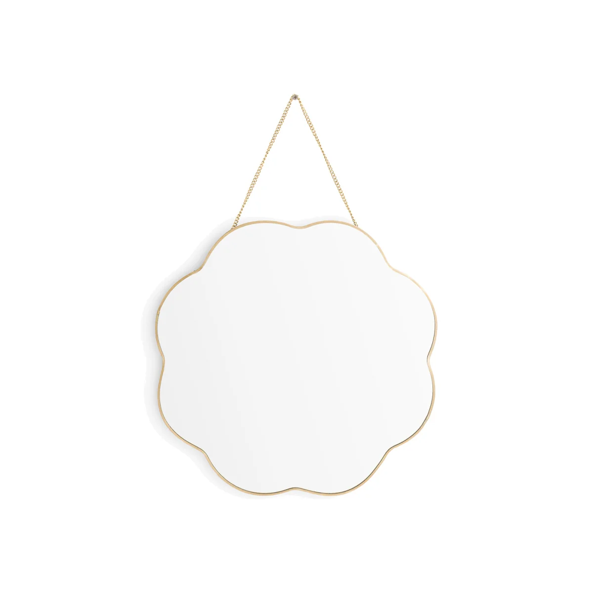 Uyova 50cm Diameter Brass Mirror – image 1