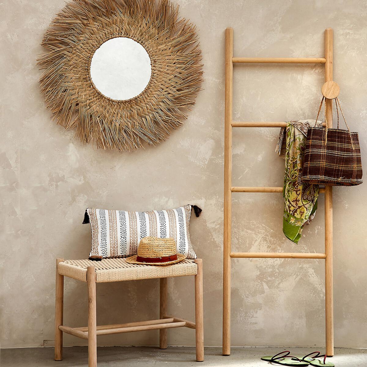 Loully 70cm Diameter Sunburst Straw Mirror – image 5