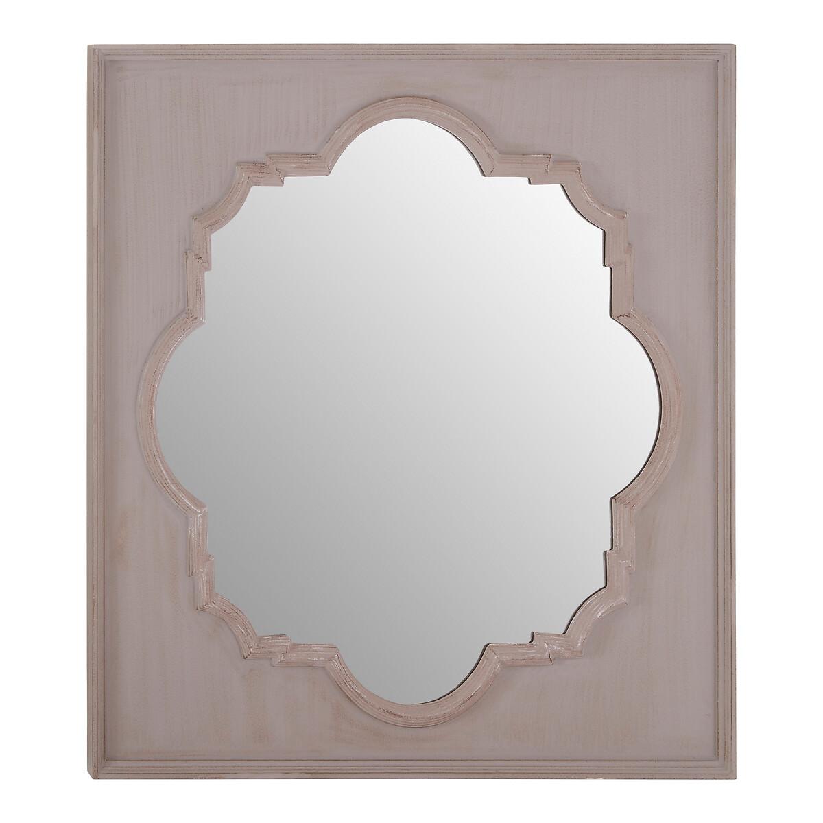 95cm Antique Taupe Framed Wall Mirror – image 2
