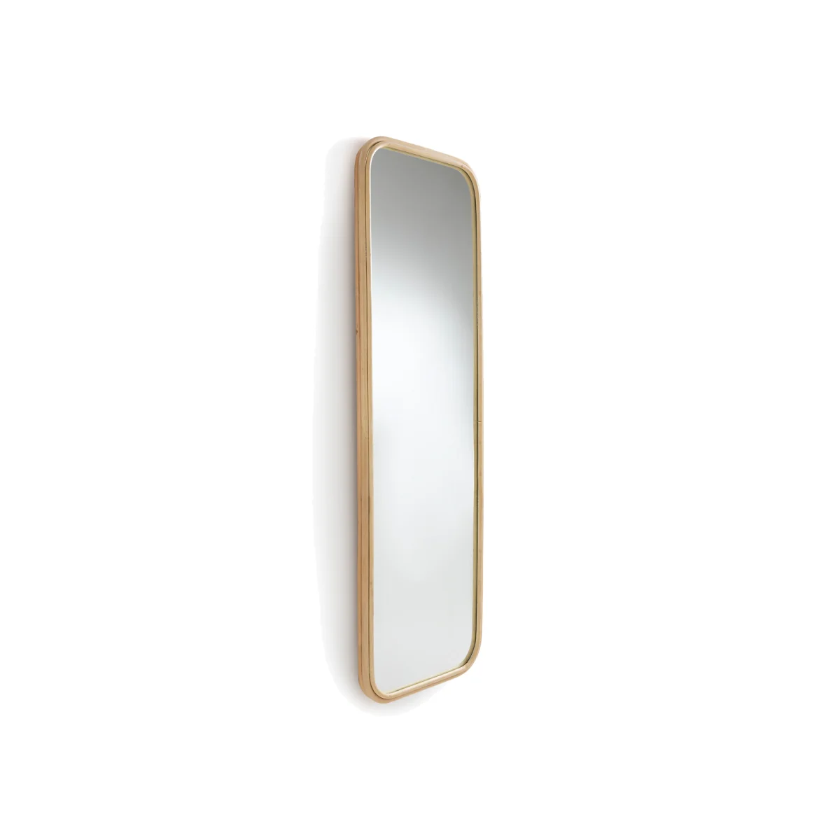 Nogu 51 x 160cm Rectangular Rattan Mirror – image 1