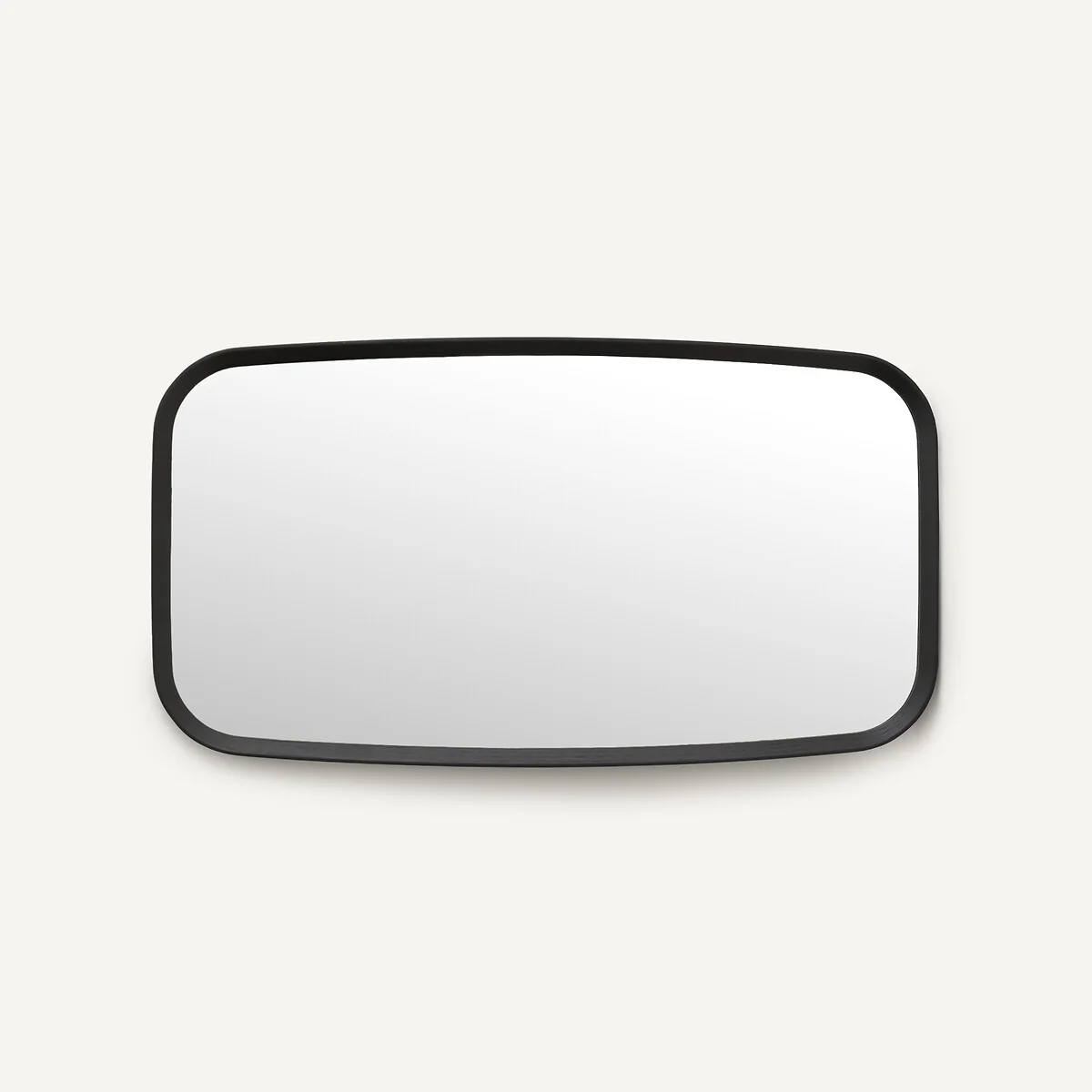 Orion Rectangular Mirror in Solid Oak, H110cm – image 4