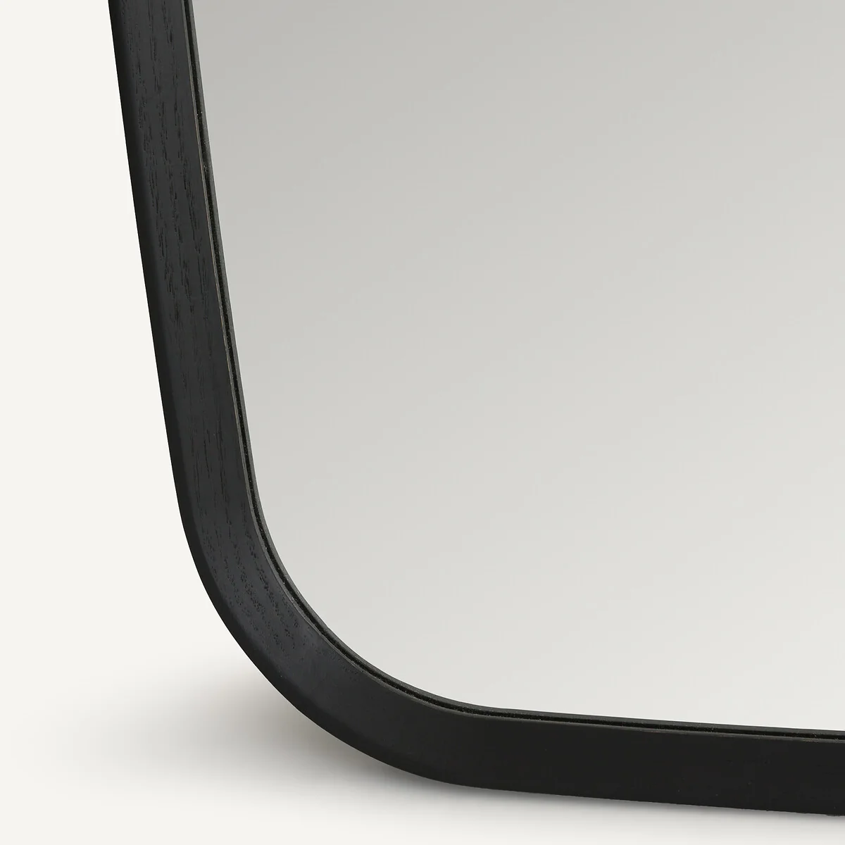 Orion Rectangular Mirror in Solid Oak, H110cm – image 6