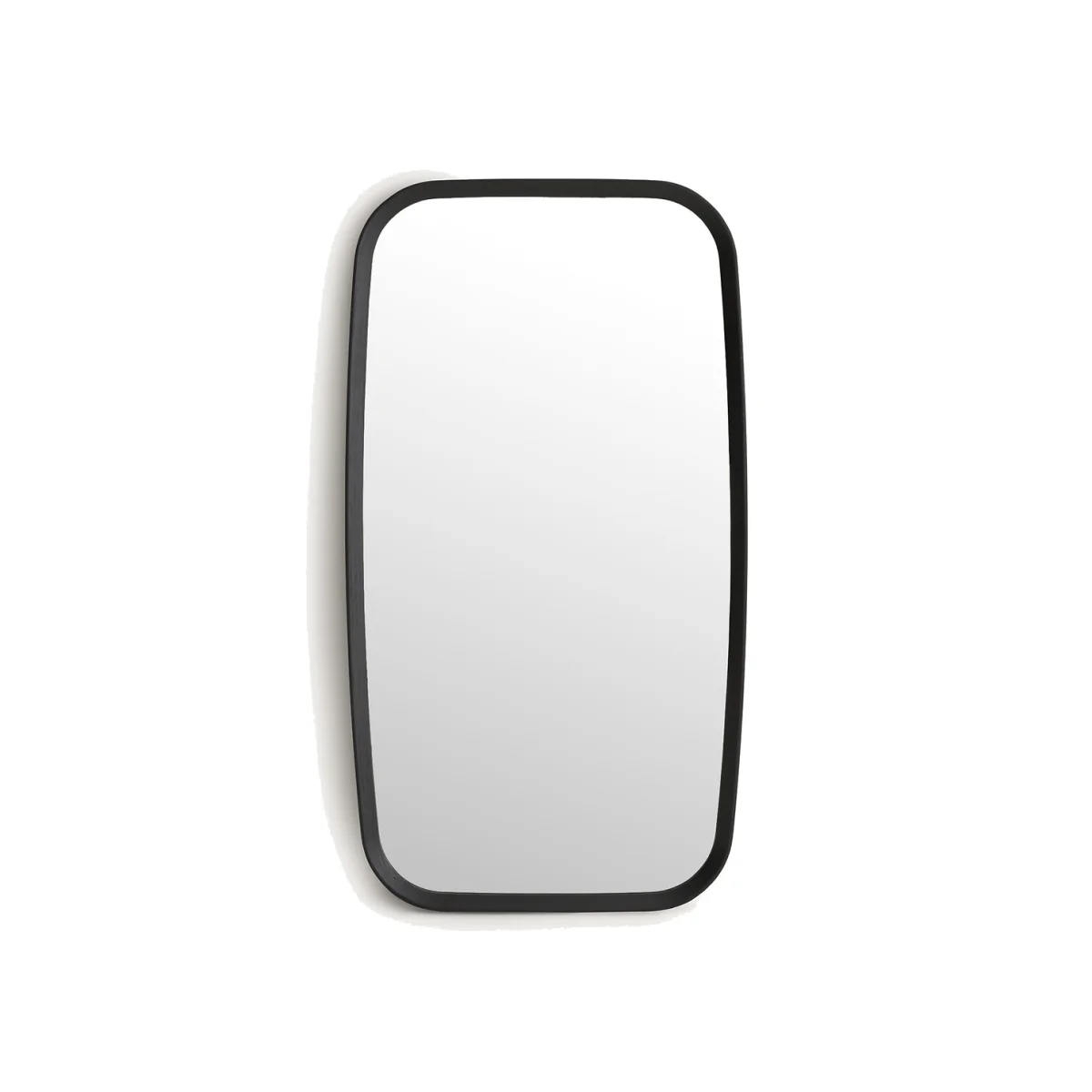 Orion Rectangular Mirror in Solid Oak, H110cm – image 1