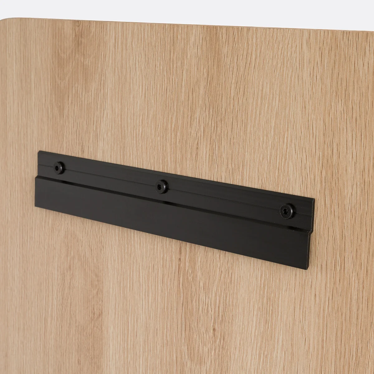 Iodus Rectangular Mirror in Oak Veneer 50x150cm – image 4