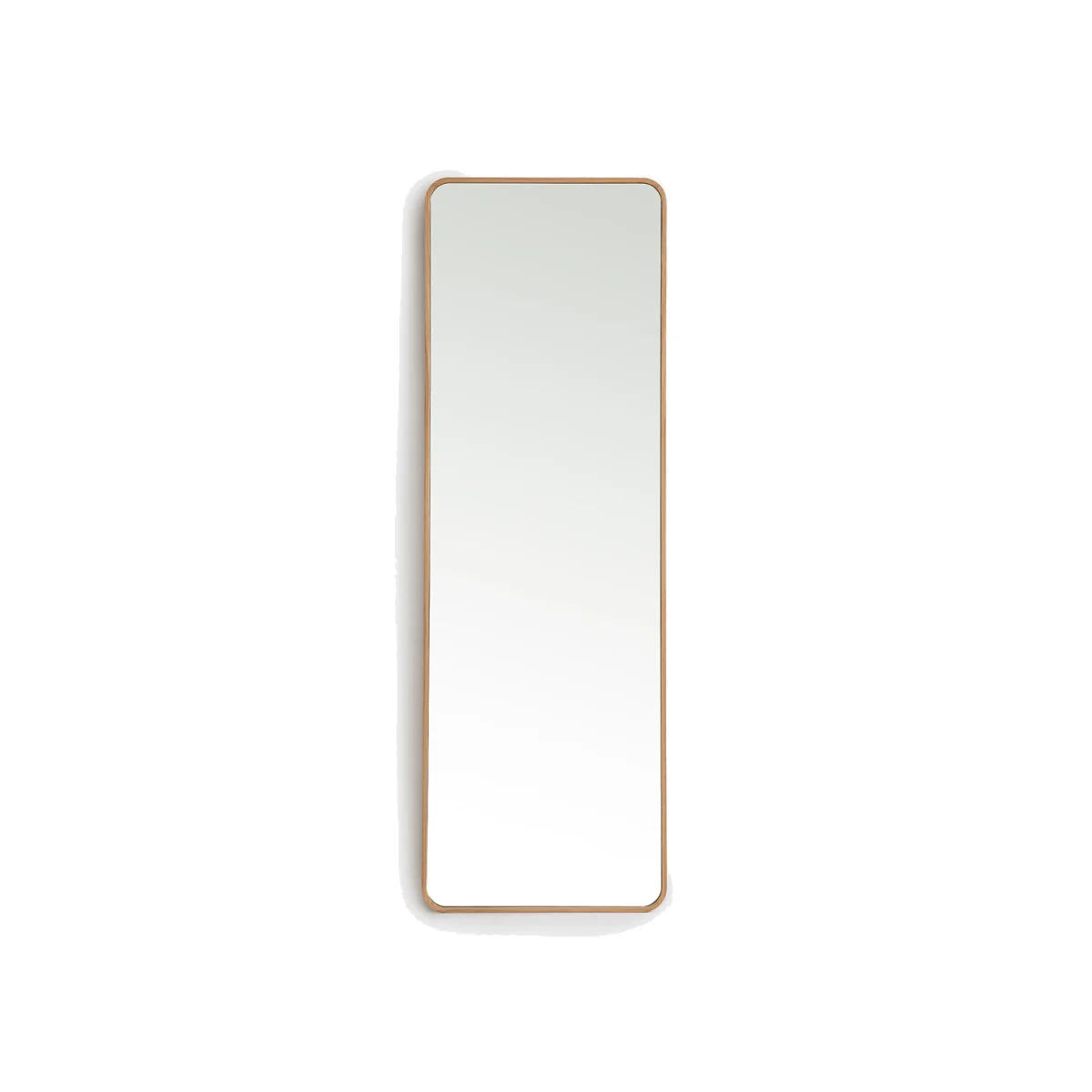Iodus Rectangular Mirror in Oak Veneer 50x150cm – image 1