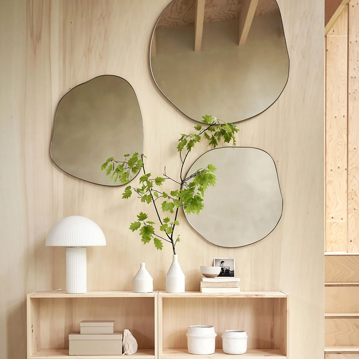Ornica Medium Organic Shaped Mirror – image 3