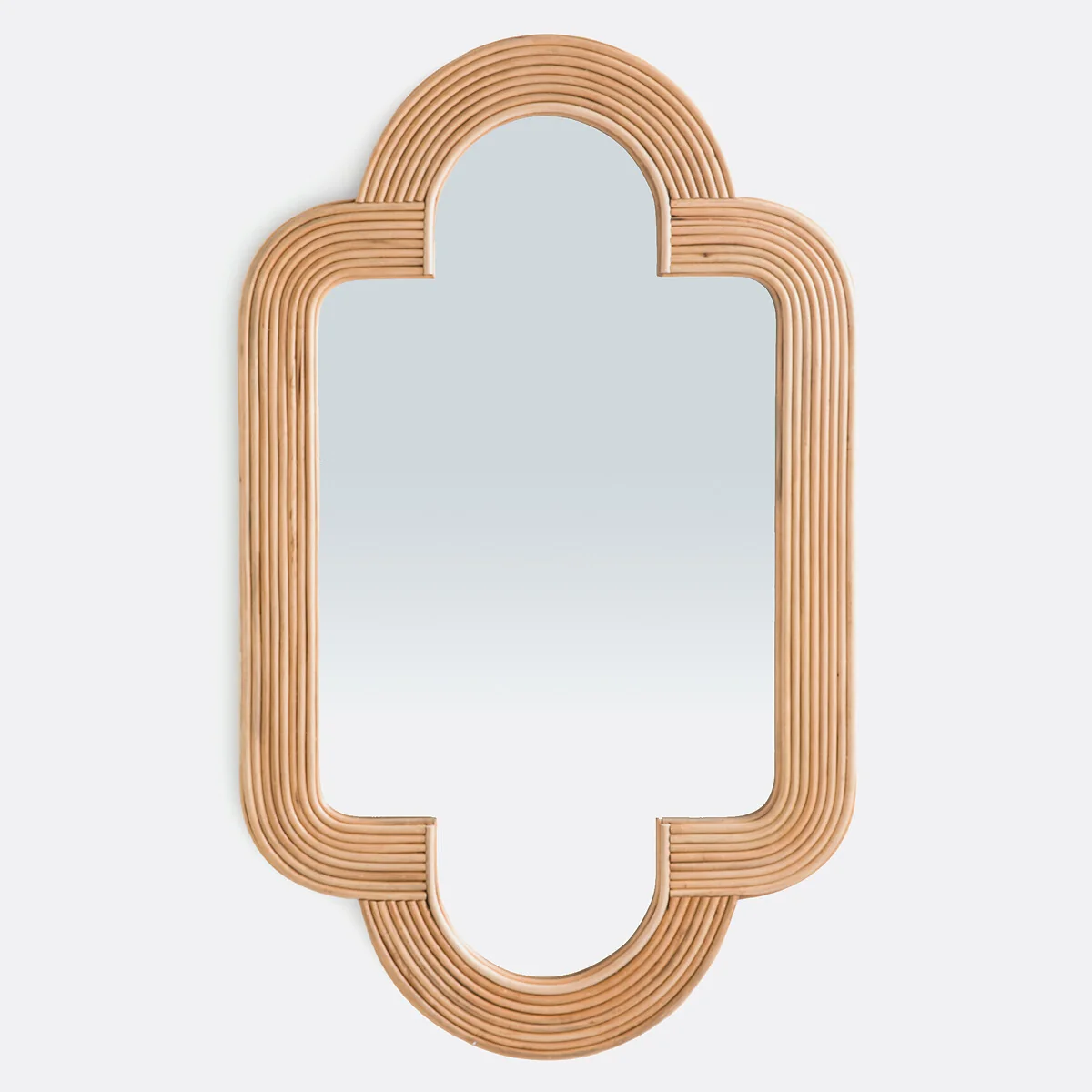 Rivia 120 x 73cm Rattan Mirror – image 4