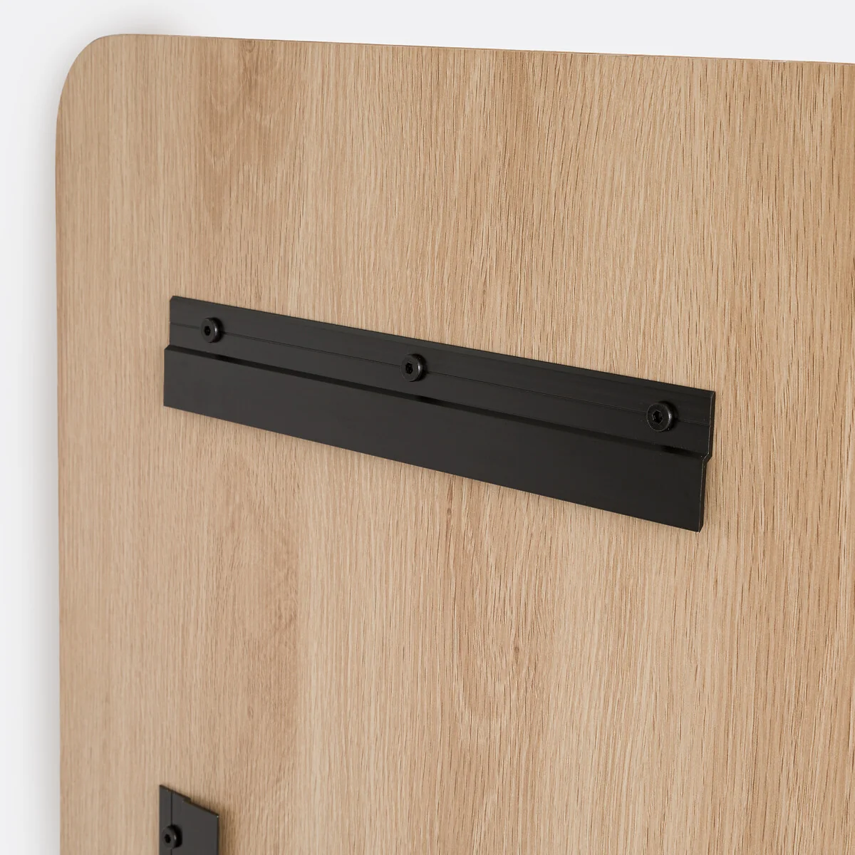 Iodus Rectangular Mirror in Oak Veneer 42x120cm – image 4