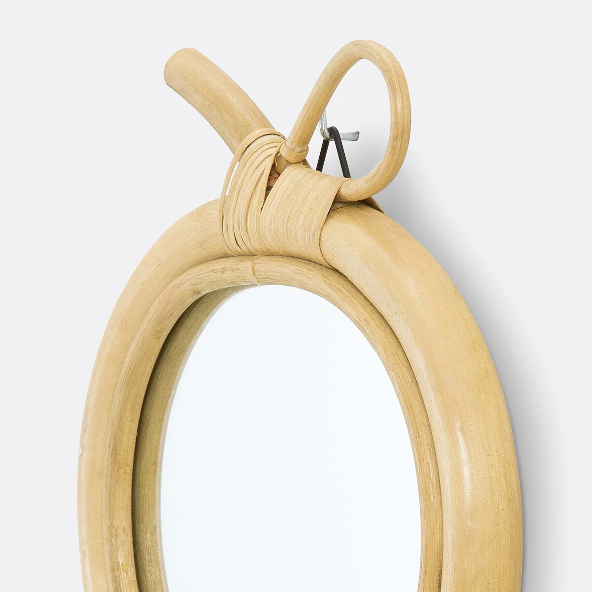 Nogu 33 X 30cm Rattan Apple Mirror – image 3