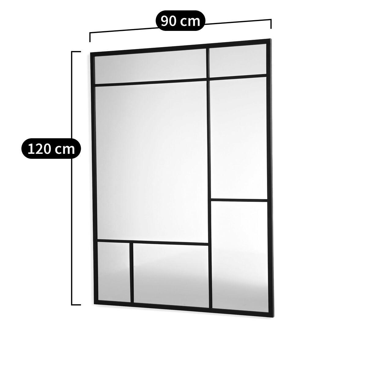 Lenaig 120 x 90cm Industrial Style Mirror – image 7