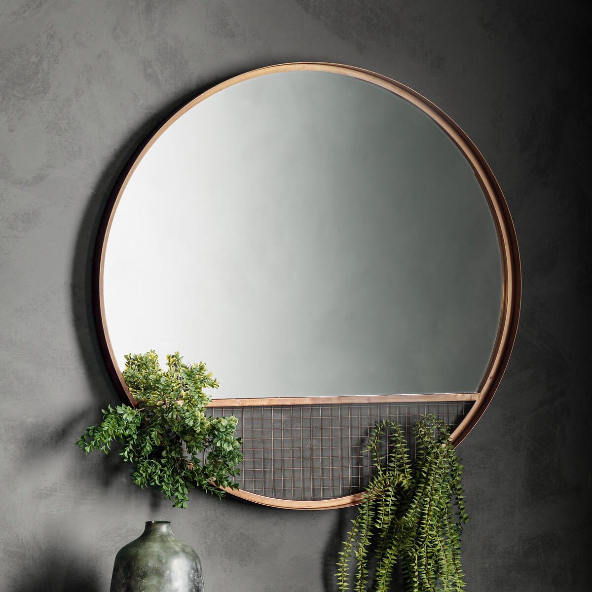 80cm Bronze Wire Detail Mirror – image 3