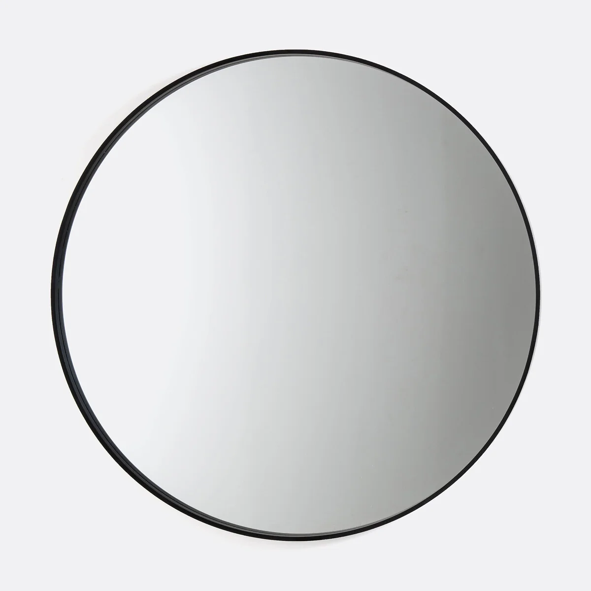 Alaria 120cm Diameter Round Black Mirror – image 2