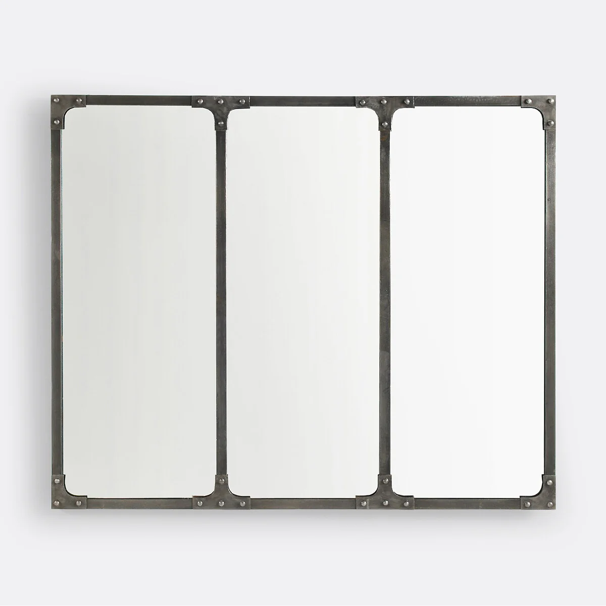 Lenaig Industrial Metal Mirror 120x100cm – image 2