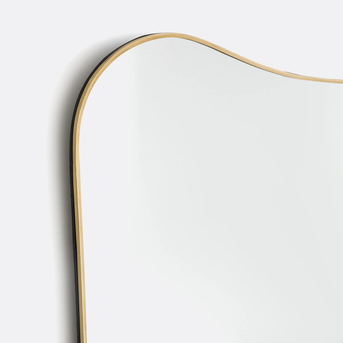 Uyova 90 X 65cm Brass Mirror – image 3