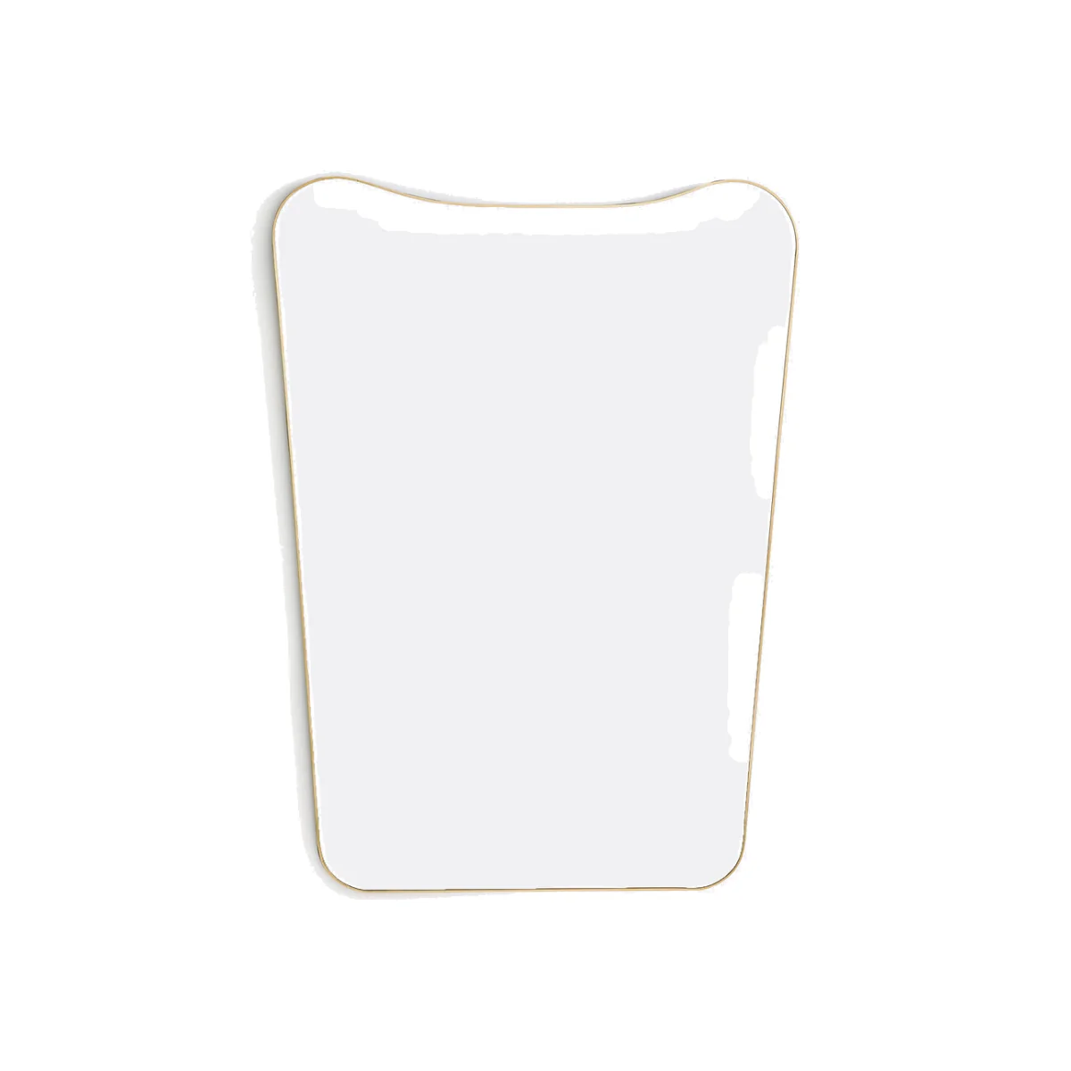 Uyova 90 X 65cm Brass Mirror – image 1
