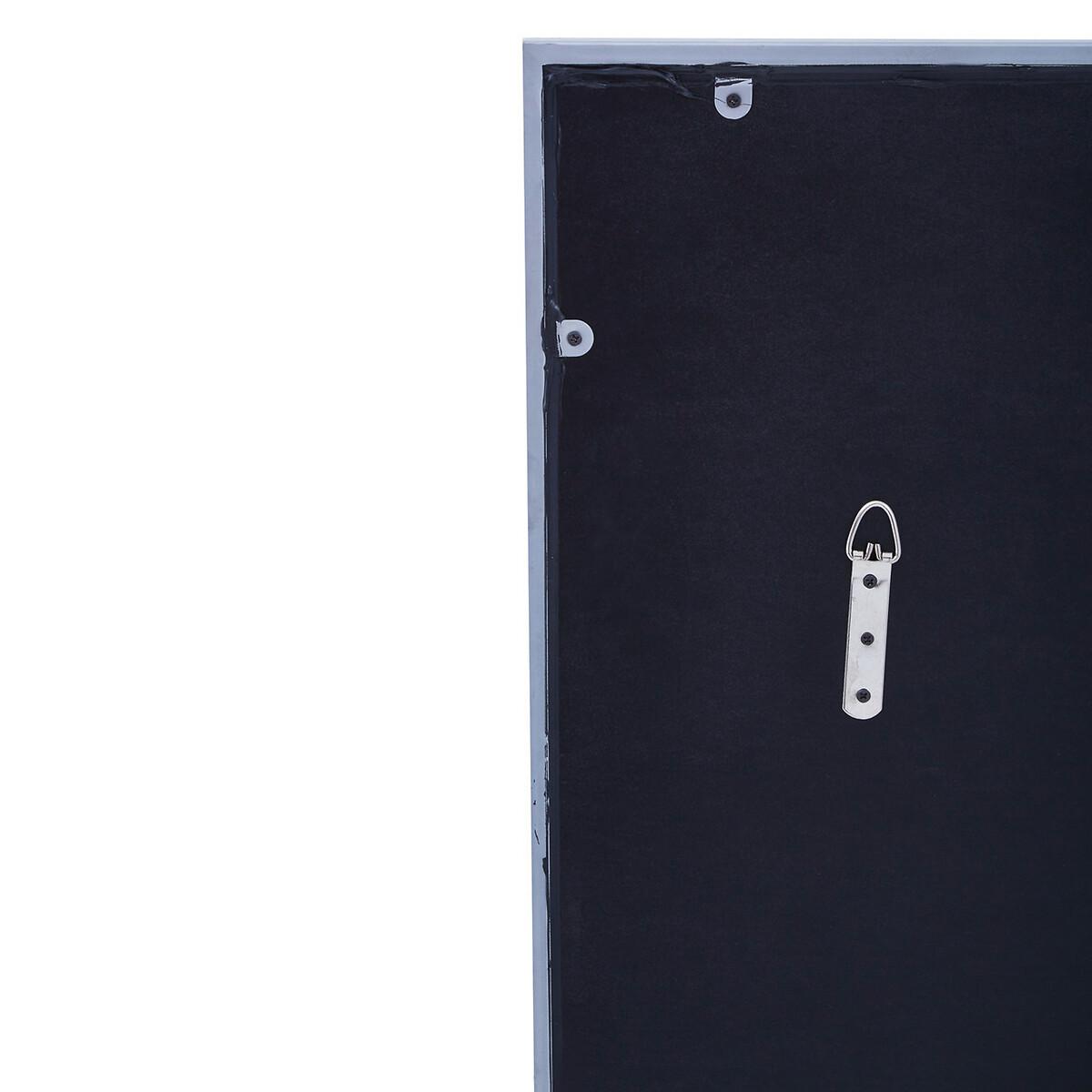 95cm Silver Finish Square Window Mirror – image 3