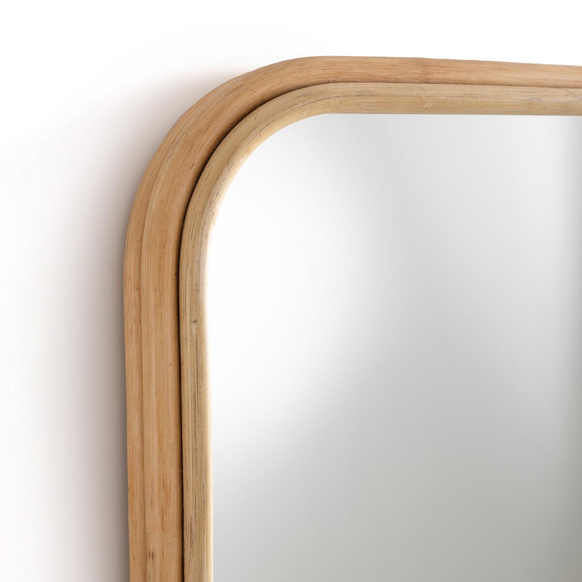 Nogu 60 x 90cm Rectangular Rattan Mirror – image 3