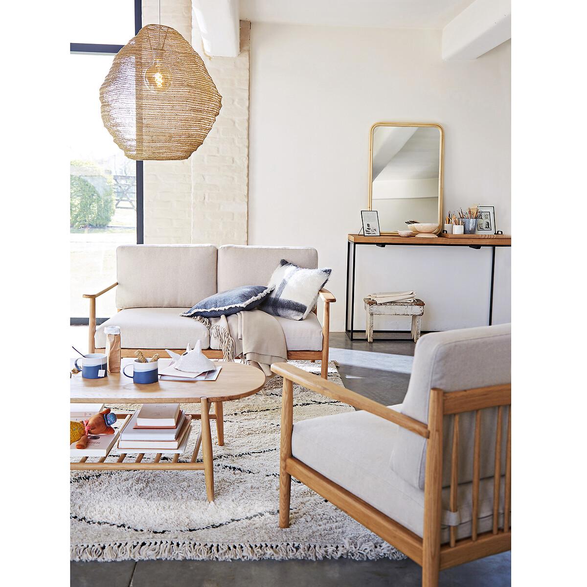Nogu 60 x 90cm Rectangular Rattan Mirror – image 4