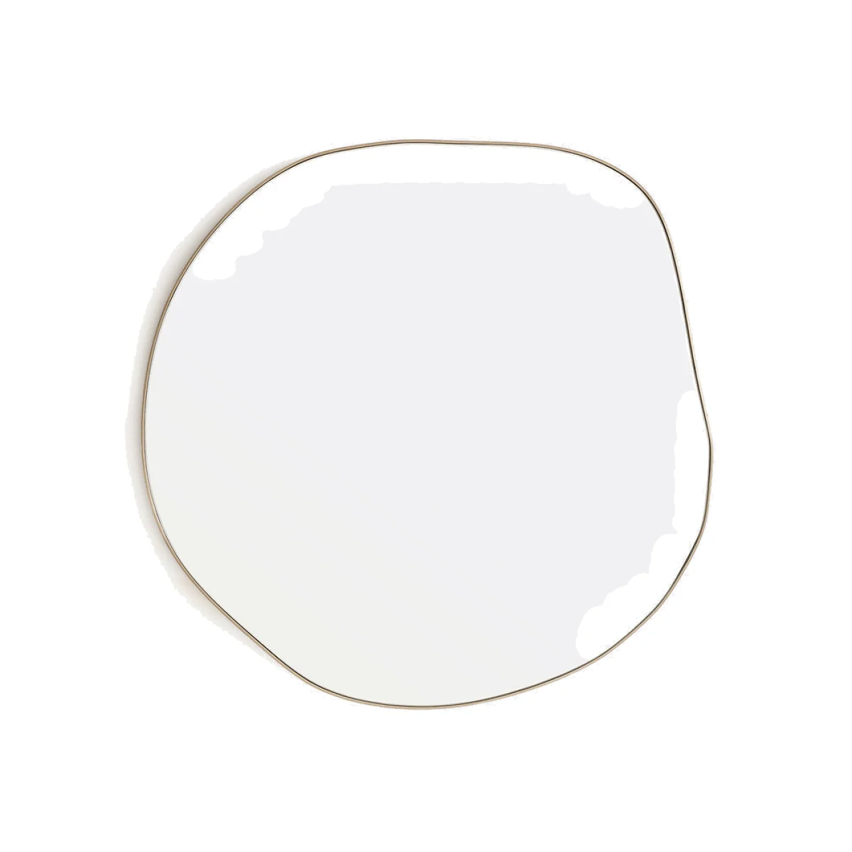 Ornica Organic Mirror, Length 58cm, Height 58cm – image 1