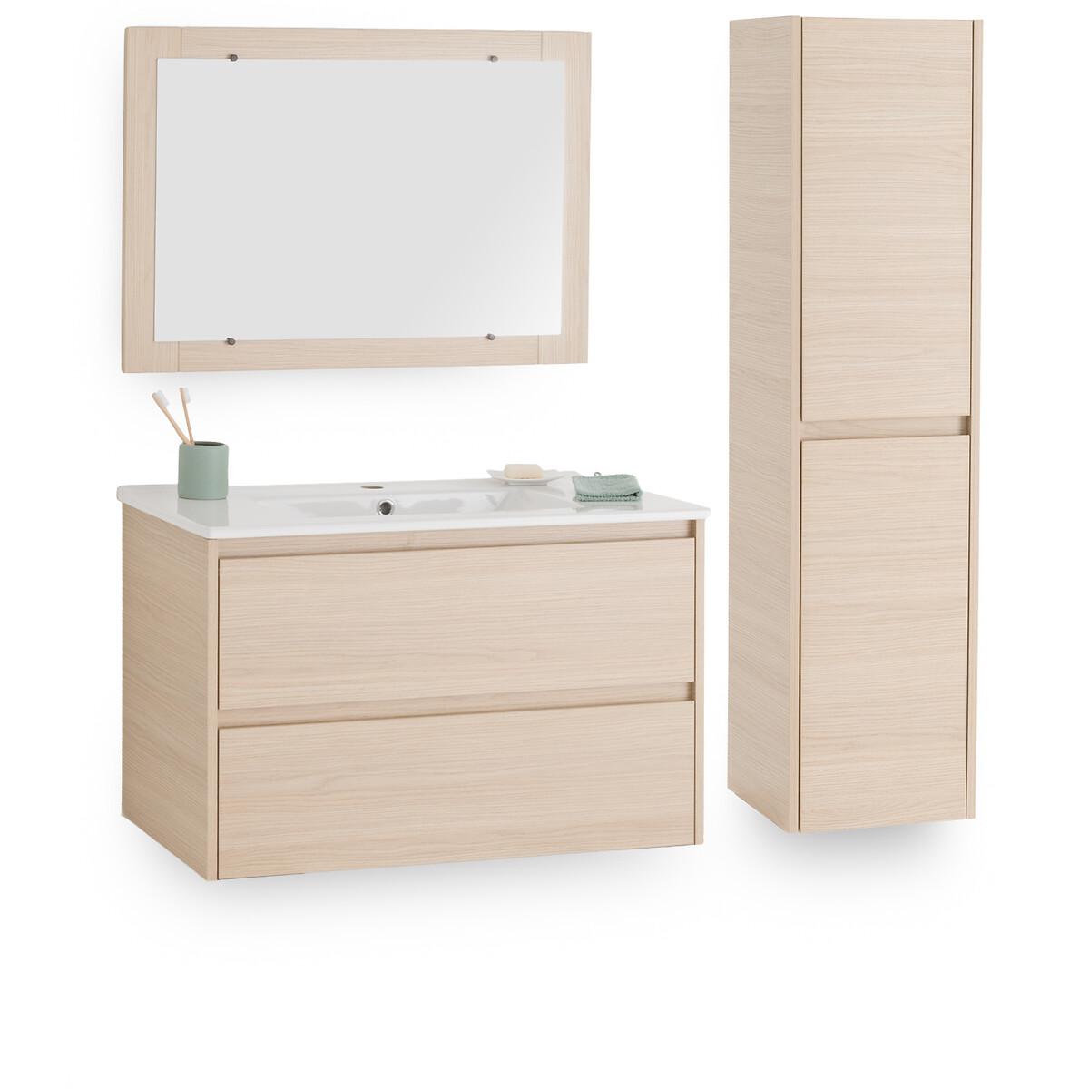 Nirio L80cm Wall-Mounted Vanity Unit & Mirror Set – image 8