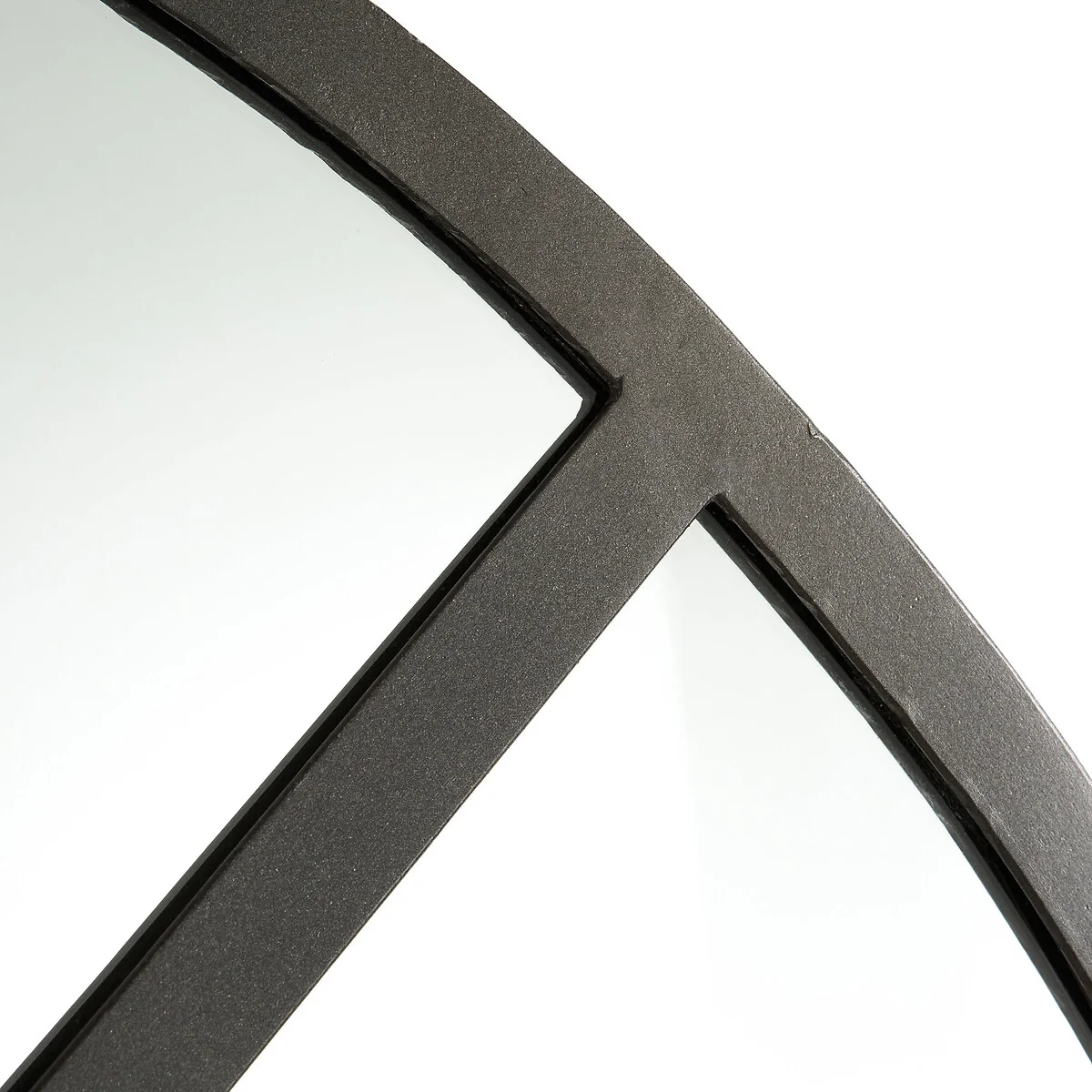 Lenaig 110 X 170cm Arched Industrial Metal Window Mirror – image 3