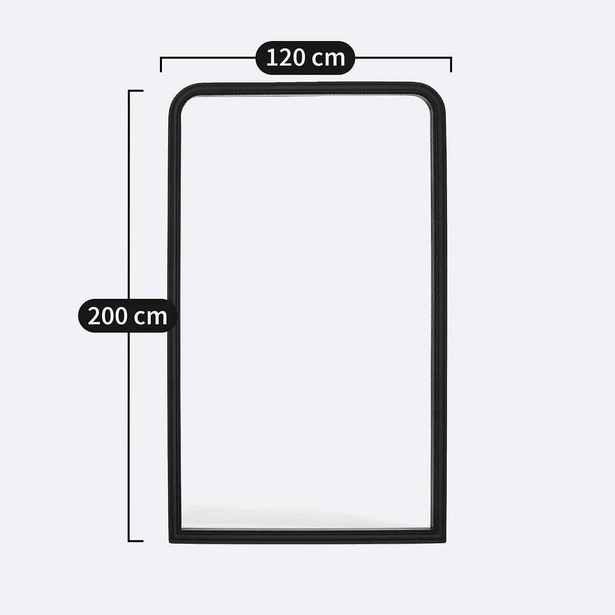 Afsan 120 x 200cm Solid Mango Mirror – image 5