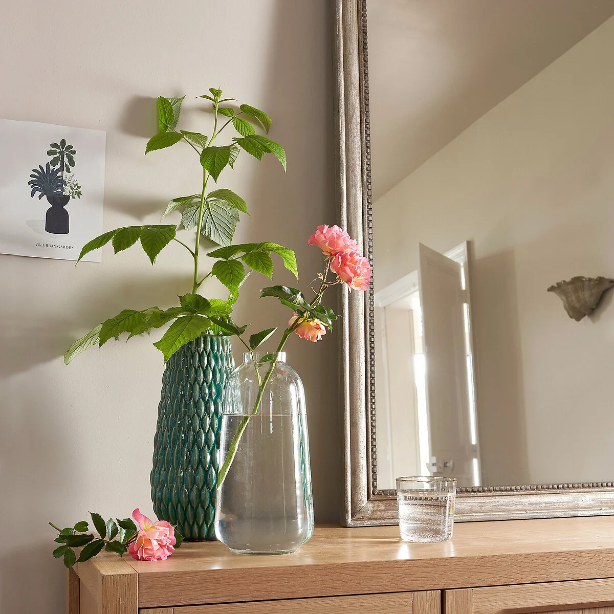 Afsan 90 x 120cm Mango Framed Mirror – image 3