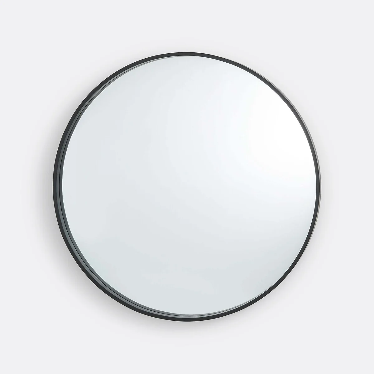 Alaria 80cm Diameter Round Black Mirror – image 2