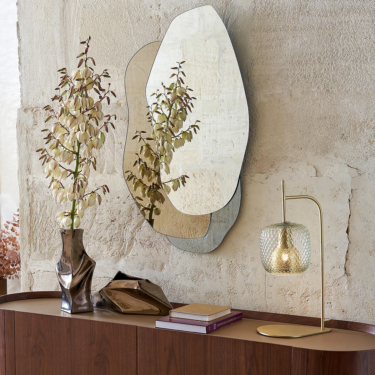 Strato Fragmented Glass Mirror – image 2