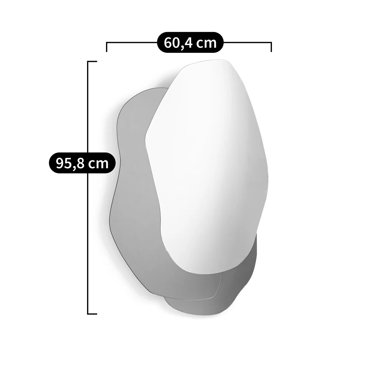 Strato Fragmented Glass Mirror – image 4