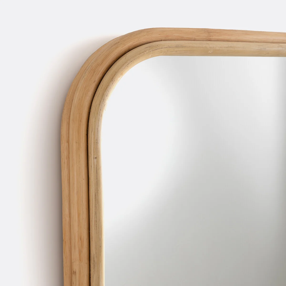 Nogu 60 X 90cm Rectangular Rattan Mirror – image 1
