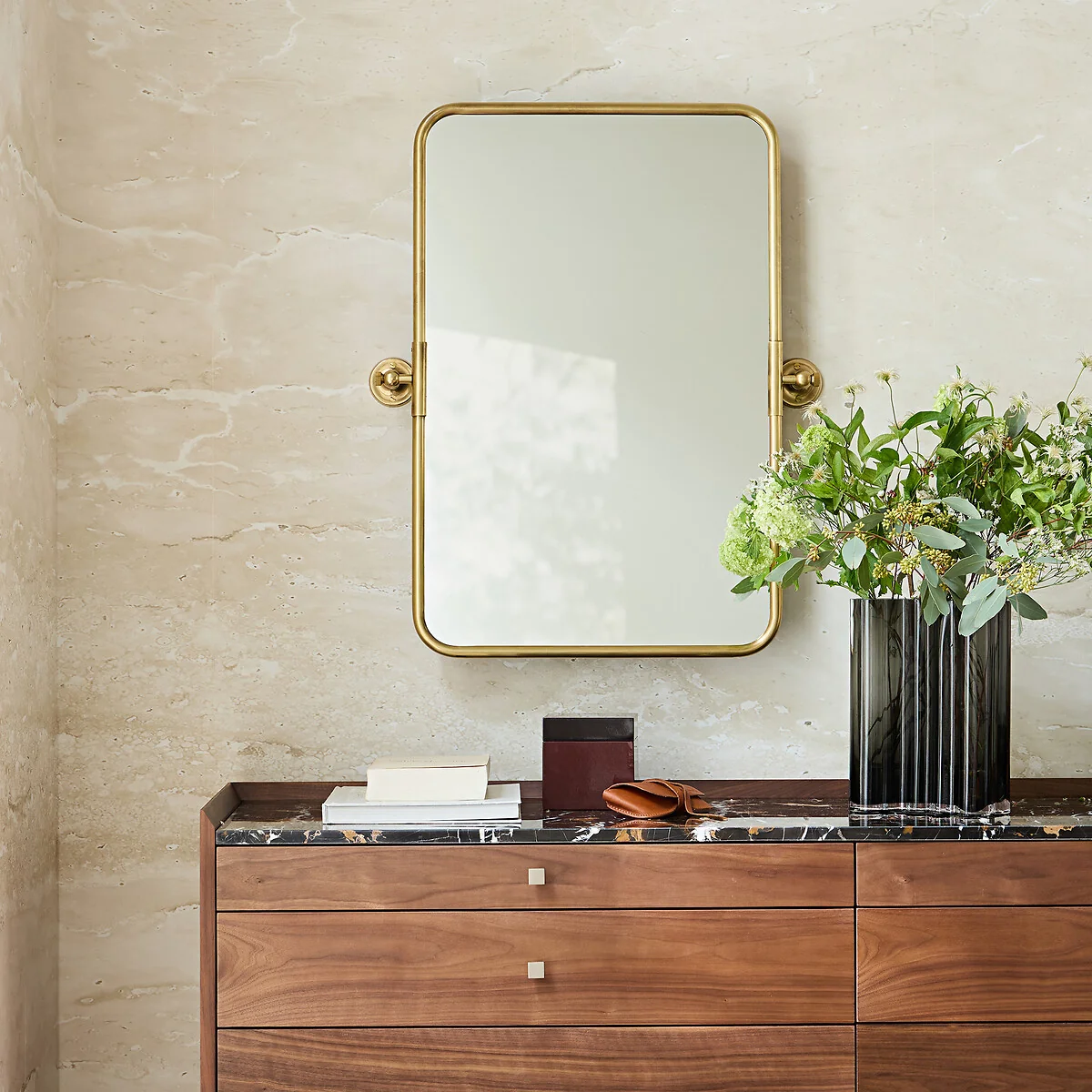 Cassandre Rectangular Pivoting Mirror H75.5cm – image 2