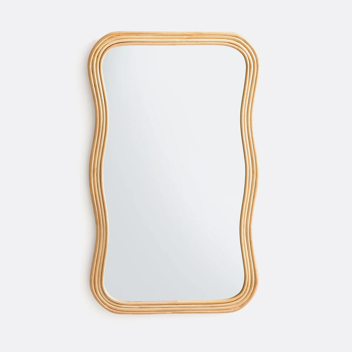 Vaguo 75cm High Rattan Mirror – image 3