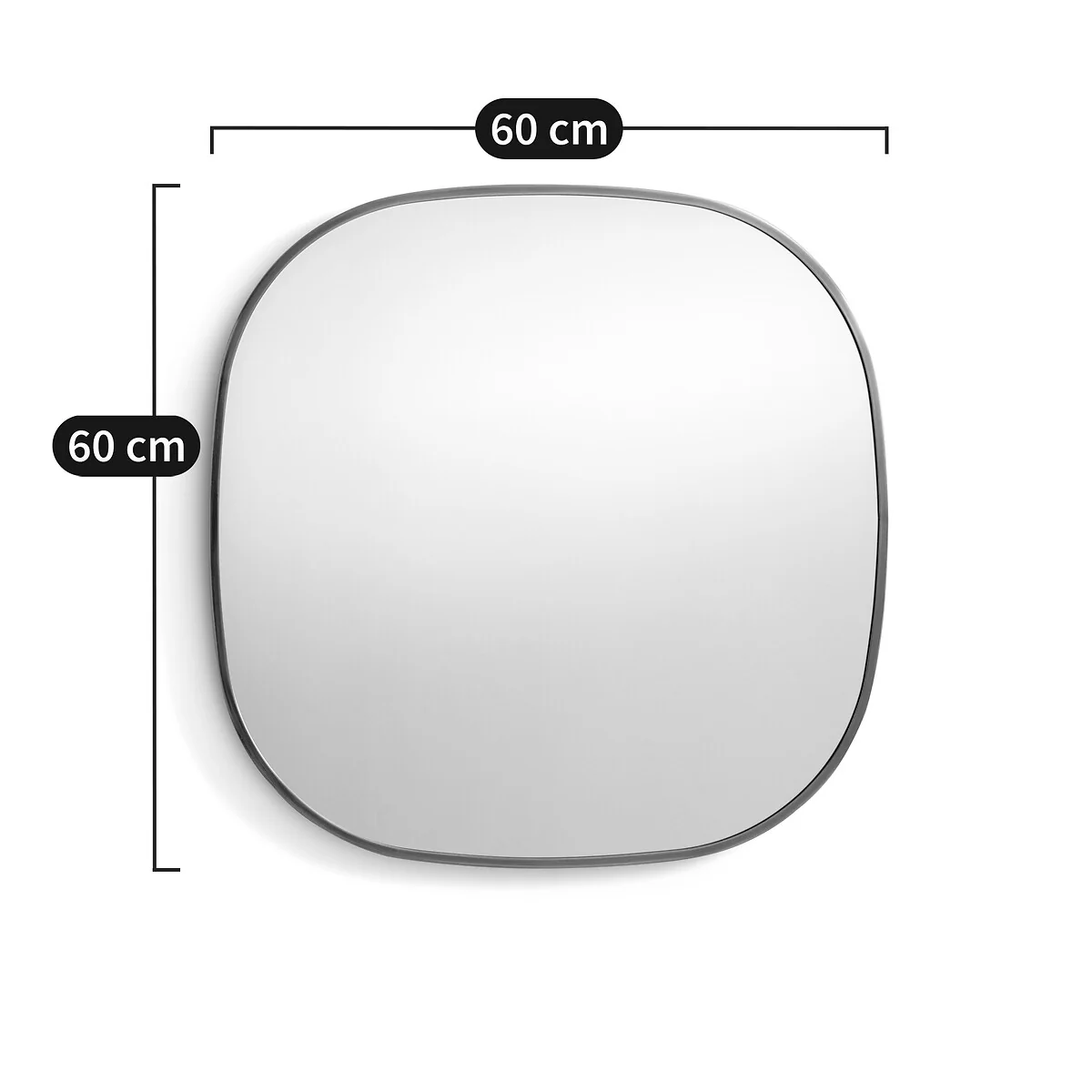 Caligone Organic Shaped Mirror, H60cm – image 4