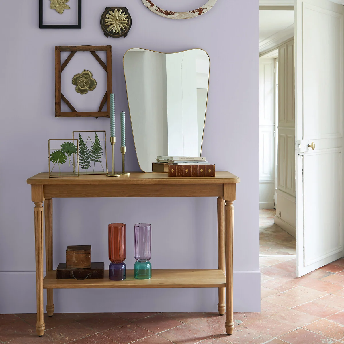Uyova 50 x 70cm Brass Mirror – image 3