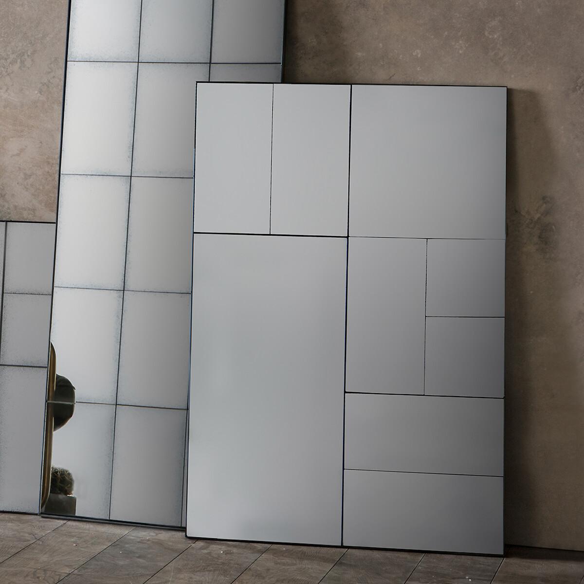 81 x 122cm Black Abstract Mirror – image 2