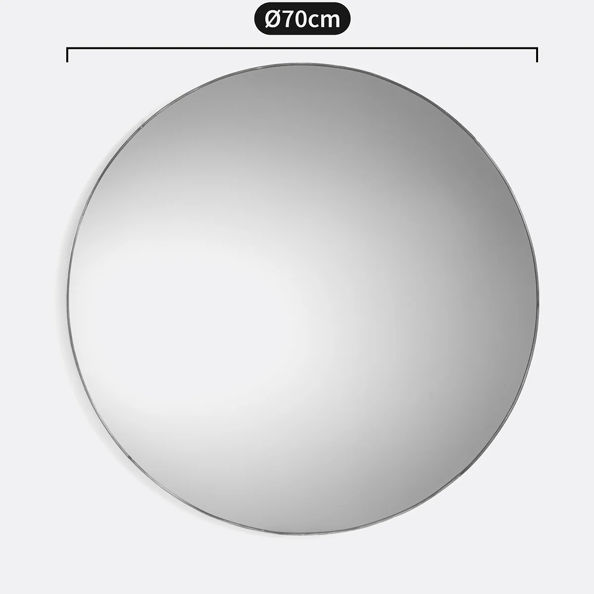 Uyova 70cm Diameter Round Mirror – image 6