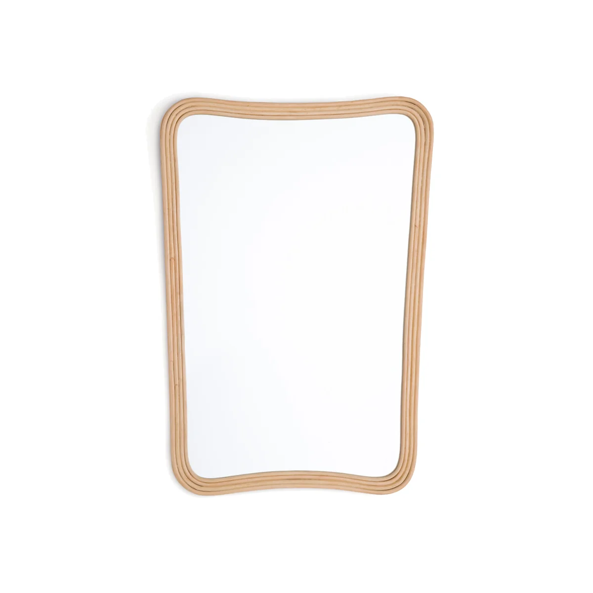 Sakhara 87 x 59cm Rattan Mirror – image 1