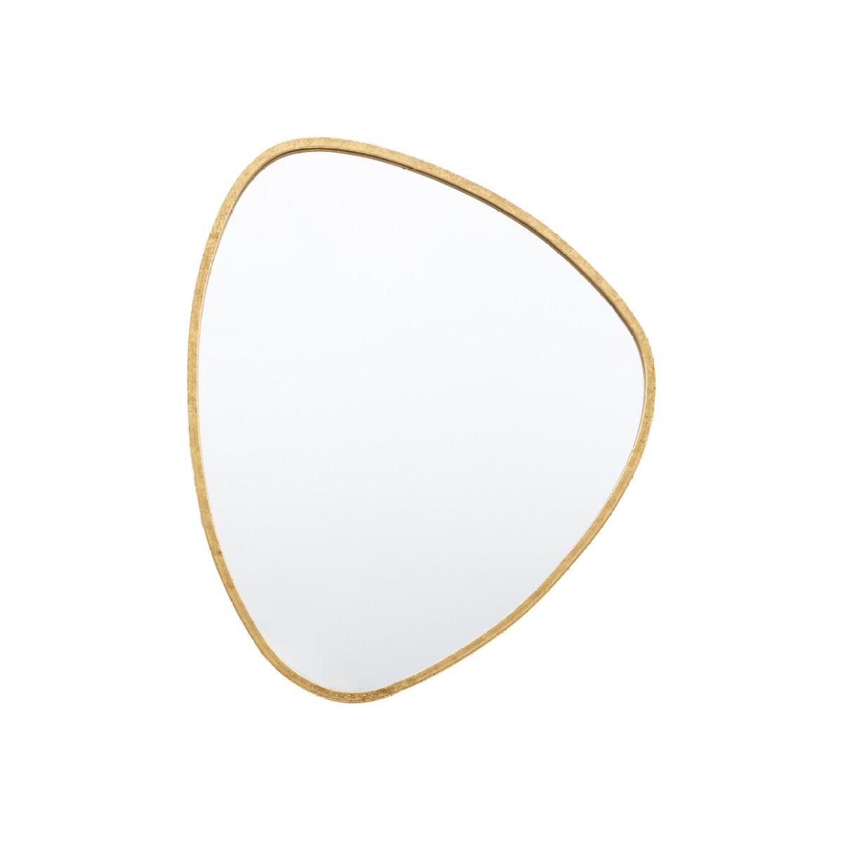 70cm Gold Organic Mirror – image 1