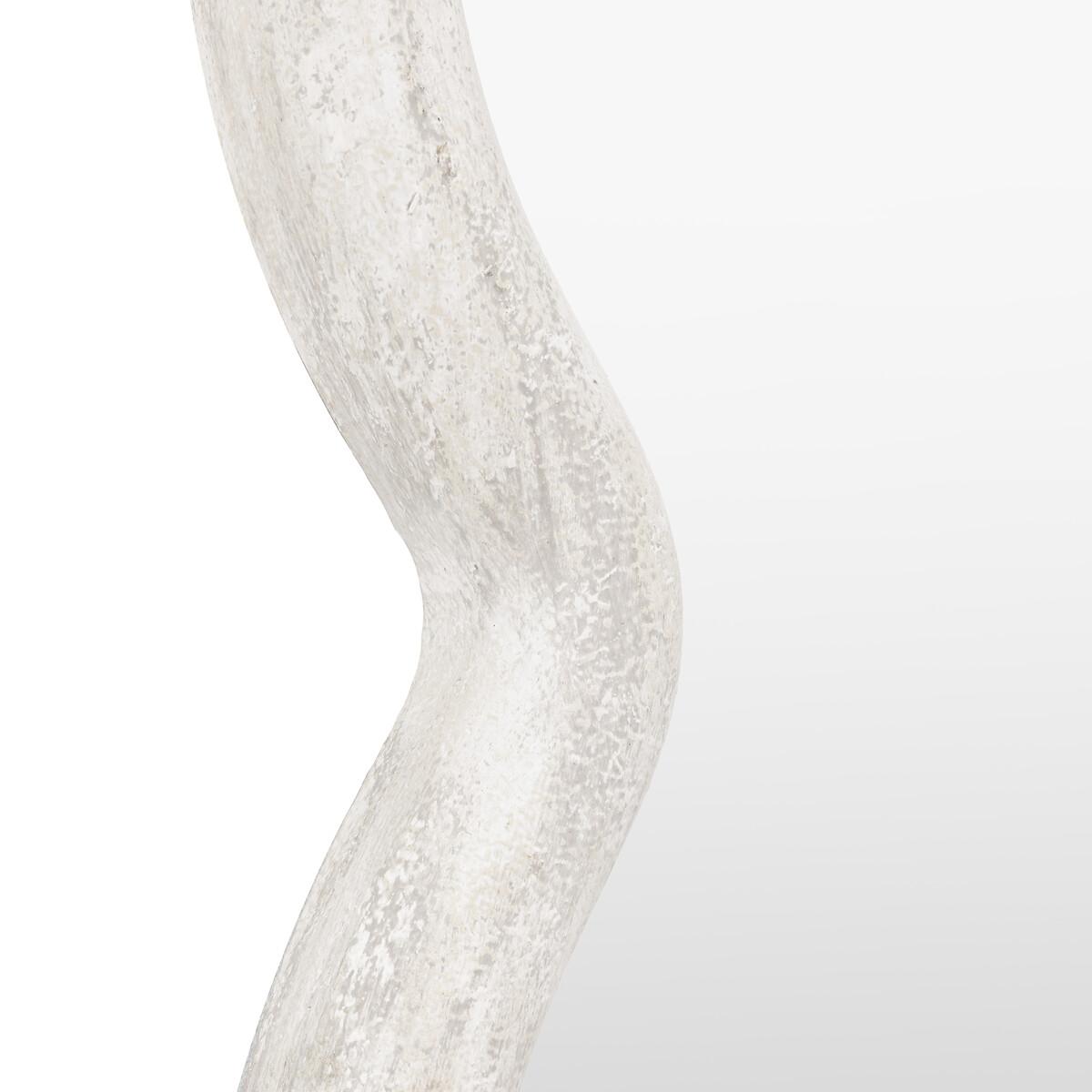 90cm Hockley Curved White Rectangle Mirror – image 4