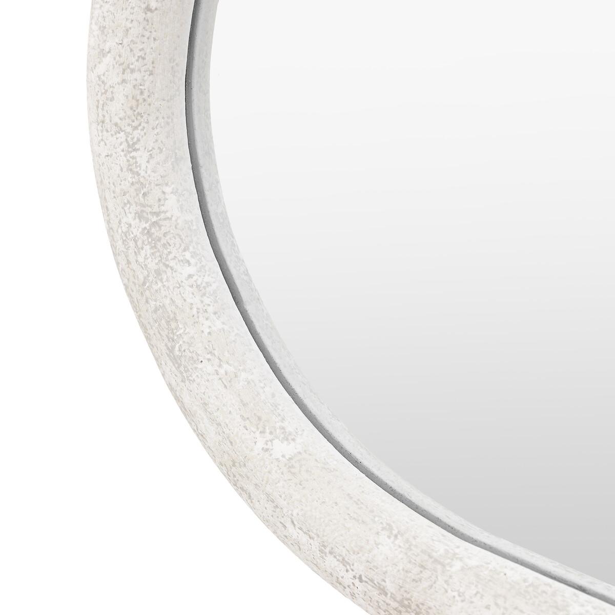 90cm Hockley Curved White Rectangle Mirror – image 5